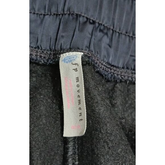 Free People womens medium slouchy it jogger pants fleece black - Picture 7 of 8